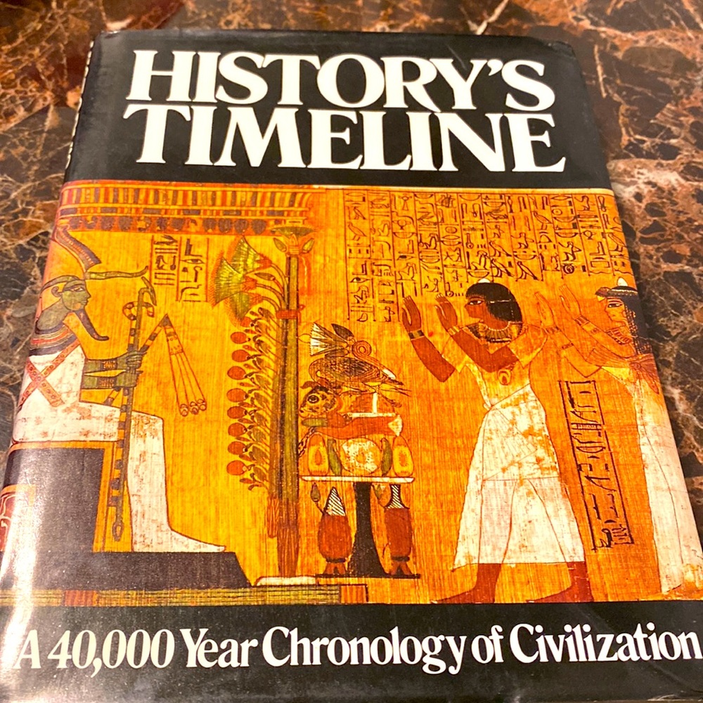 History's Timeline : A 40,000 Year Chronology of World Civilization by Kramer